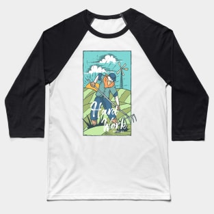 Farmer (Hobby) Baseball T-Shirt